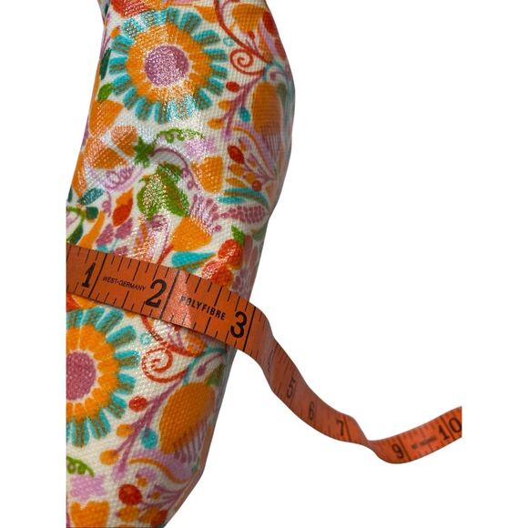 Wild Child Floral Makeup Bag Bright Boho Travel Cosmetic Pouch Organizer Beauty - Picture 8 of 11